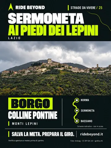 Grafica RIDE BEYOND · Sermoneta