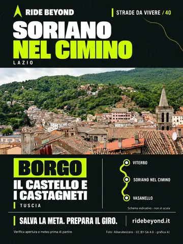 Grafica RIDE BEYOND · Soriano nel Cimino