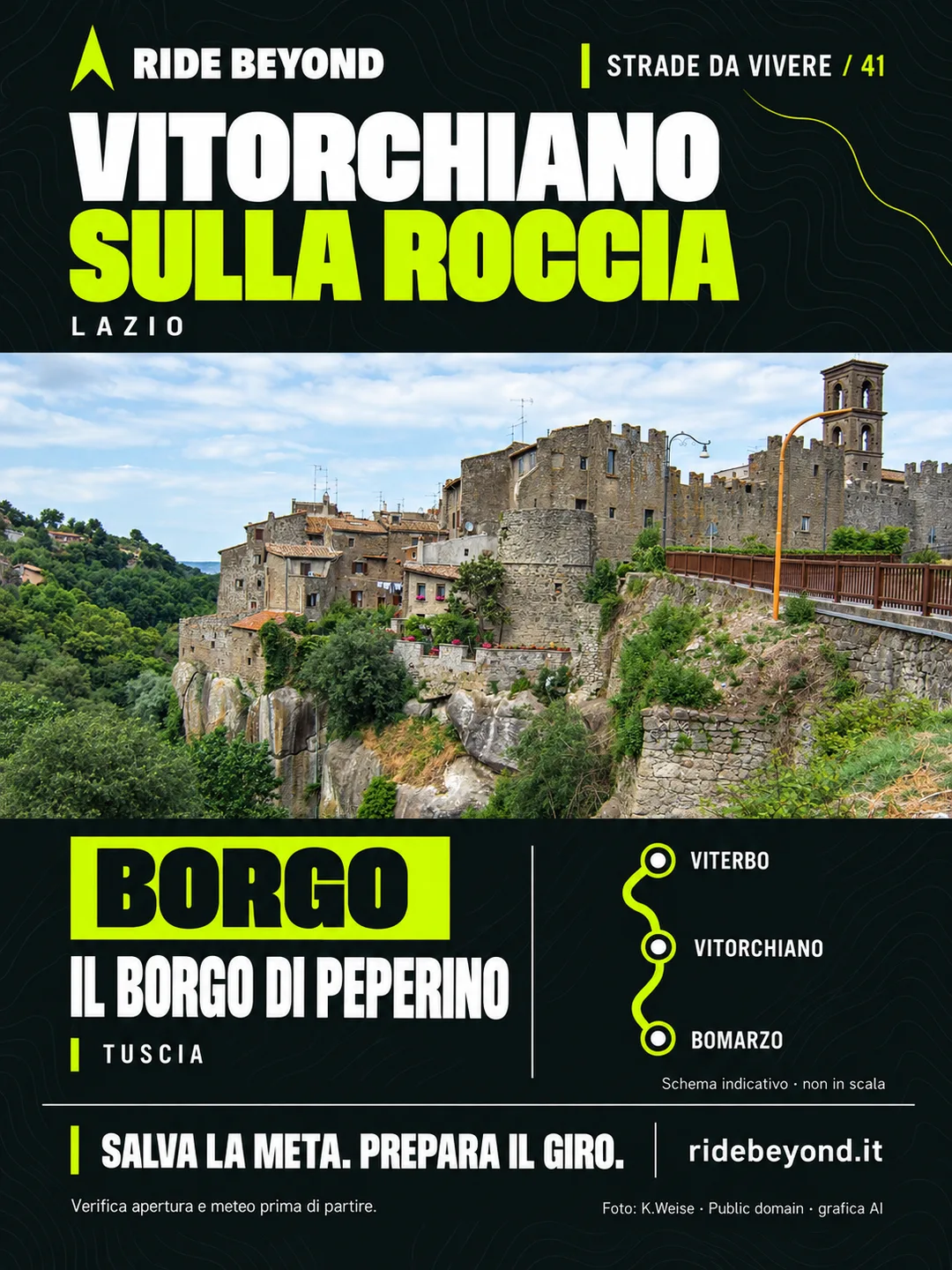Grafica RIDE BEYOND · Vitorchiano, Lazio