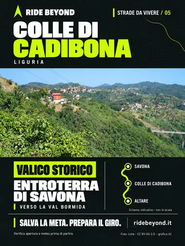 Grafica RIDE BEYOND · Colle di Cadibona
