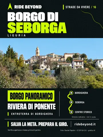 Grafica RIDE BEYOND · Borgo di Seborga