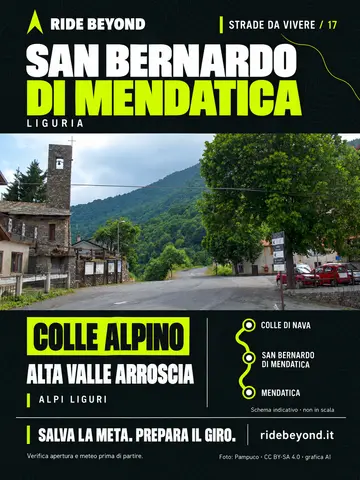 Grafica RIDE BEYOND · San Bernardo di Mendatica