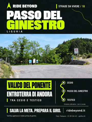 Grafica RIDE BEYOND · Passo del Ginestro