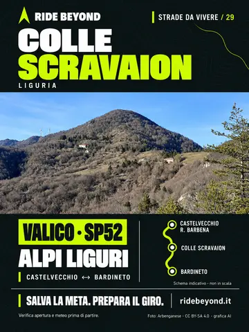 Grafica RIDE BEYOND · Colle Scravaion