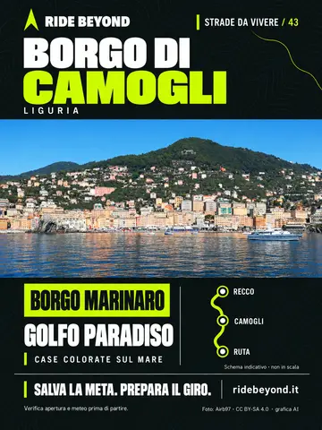 Grafica RIDE BEYOND · Camogli