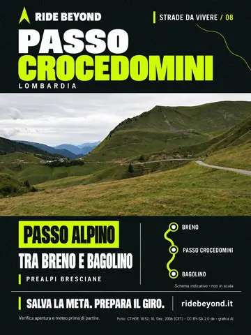 Grafica RIDE BEYOND · Passo Crocedomini
