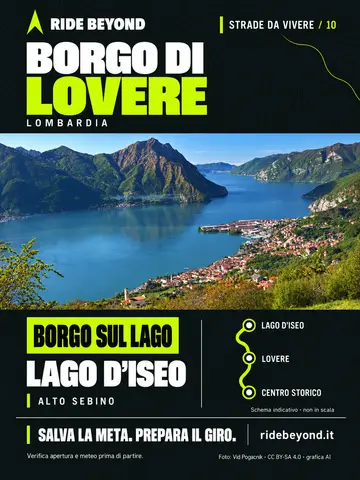Grafica RIDE BEYOND · Borgo di Lovere