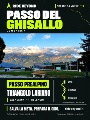 Grafica RIDE BEYOND · Passo del Ghisallo