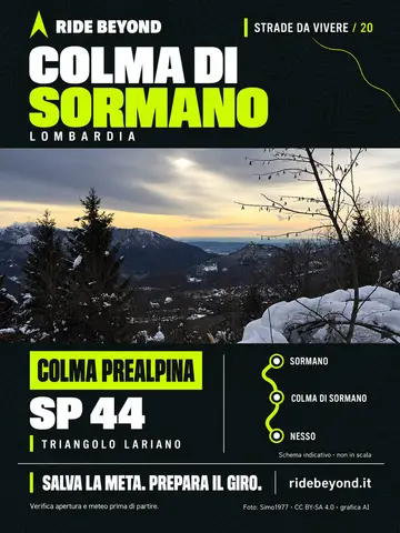 Grafica RIDE BEYOND · Colma di Sormano