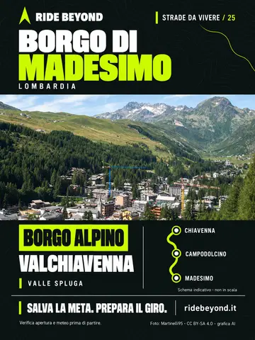 Grafica RIDE BEYOND · Borgo di Madesimo