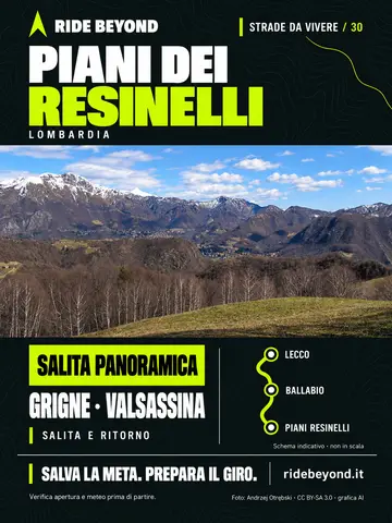 Grafica RIDE BEYOND · Piani dei Resinelli
