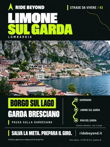 Grafica RIDE BEYOND · Limone sul Garda