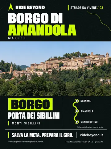 Grafica RIDE BEYOND · Amandola