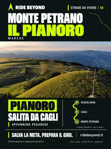 Grafica RIDE BEYOND · Monte Petrano · Pianoro