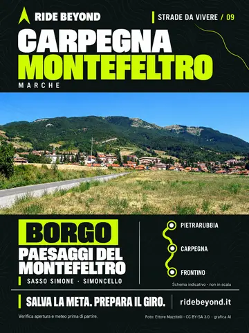 Grafica RIDE BEYOND · Carpegna