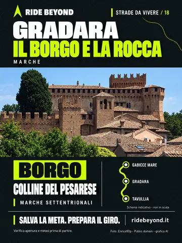 Grafica RIDE BEYOND · Gradara