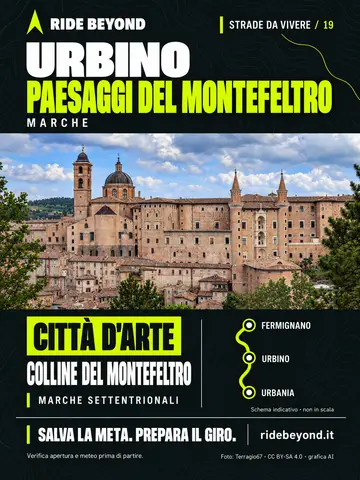 Grafica RIDE BEYOND · Urbino
