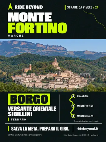 Grafica RIDE BEYOND · Montefortino