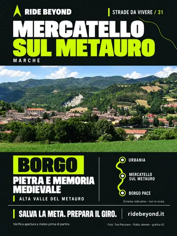 Grafica RIDE BEYOND · Mercatello sul Metauro