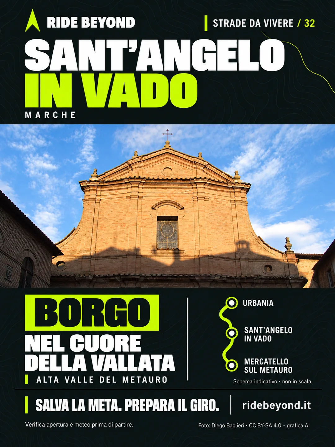 Grafica RIDE BEYOND · Sant’Angelo in Vado, Marche