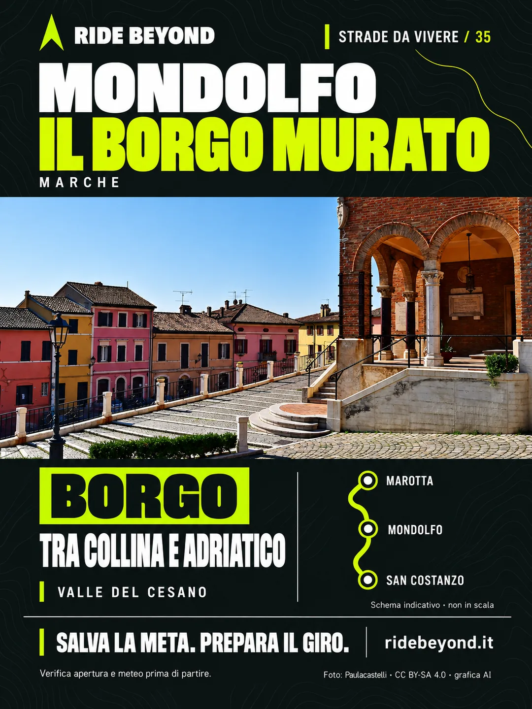 Grafica RIDE BEYOND · Mondolfo, Marche