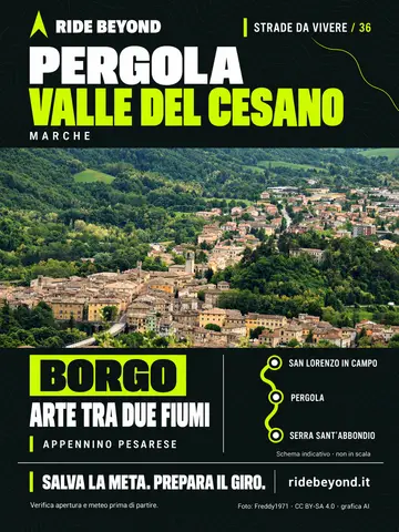 Grafica RIDE BEYOND · Pergola