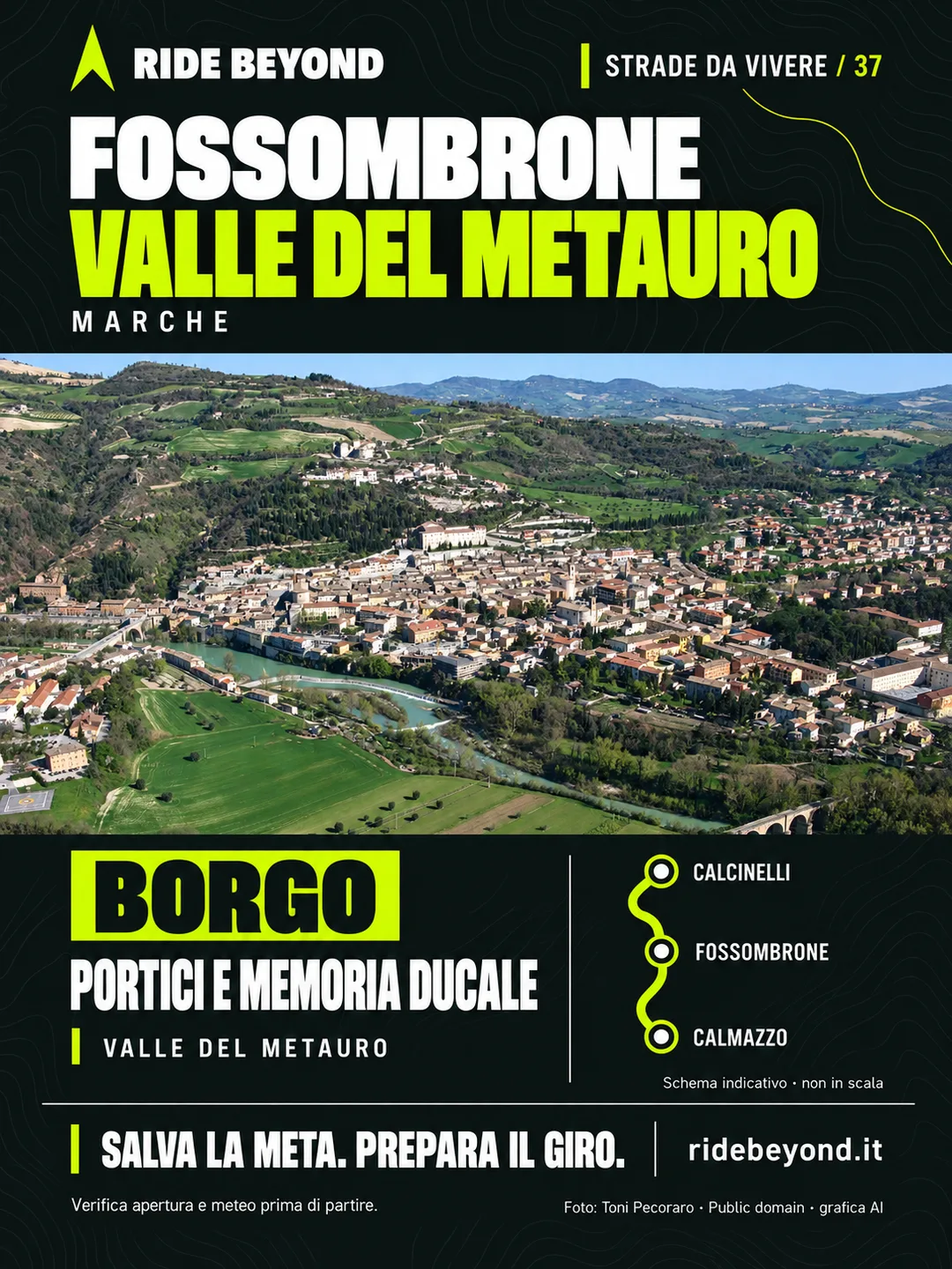 Grafica RIDE BEYOND · Fossombrone, Marche