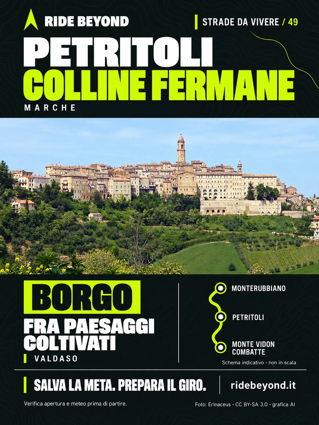 Grafica RIDE BEYOND · Petritoli, Marche