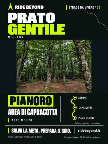 Grafica RIDE BEYOND · Prato Gentile