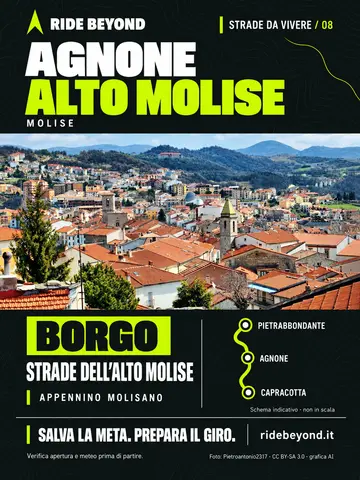 Grafica RIDE BEYOND · Agnone