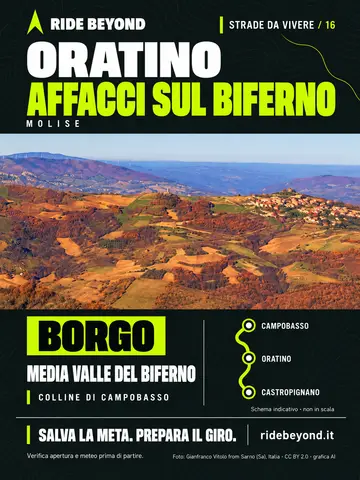 Grafica RIDE BEYOND · Oratino