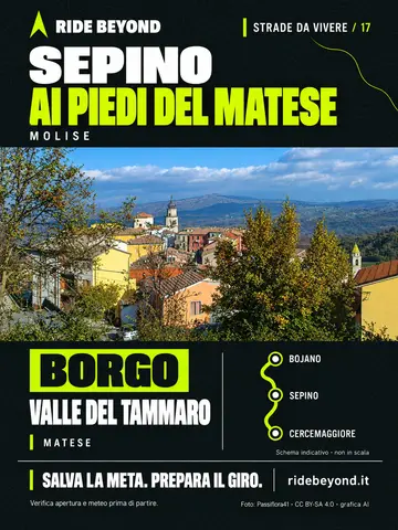 Grafica RIDE BEYOND · Sepino