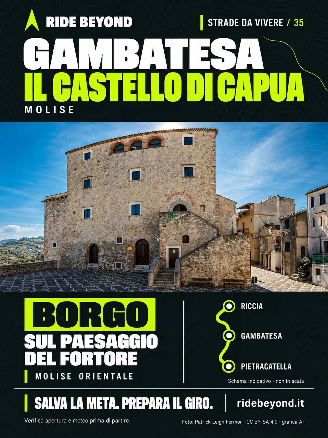 Grafica RIDE BEYOND · Gambatesa, Molise