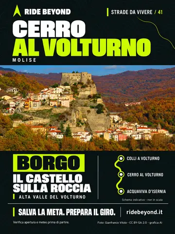 Grafica RIDE BEYOND · Cerro al Volturno
