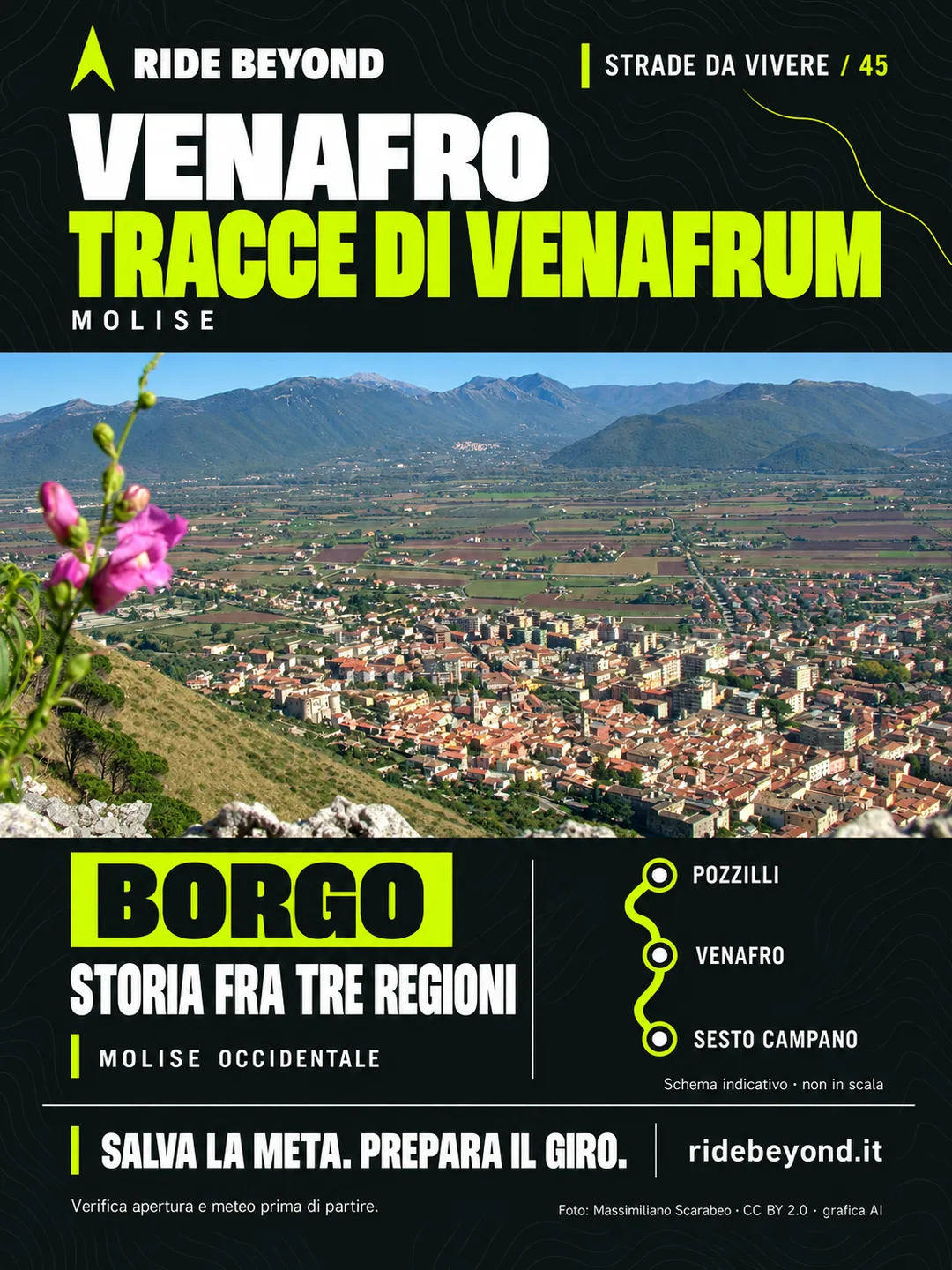 Grafica RIDE BEYOND · Venafro, Molise
