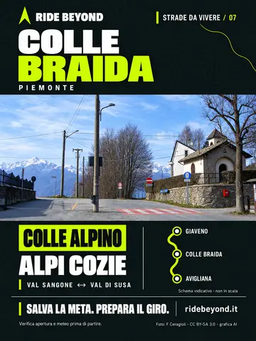 Grafica RIDE BEYOND · Colle Braida