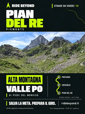 Grafica RIDE BEYOND · Pian del Re