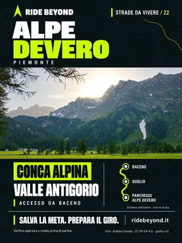 Grafica RIDE BEYOND · Alpe Devero