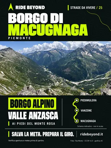 Grafica RIDE BEYOND · Macugnaga