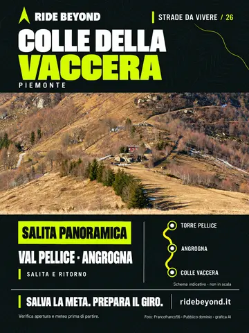 Grafica RIDE BEYOND · Colle della Vaccera