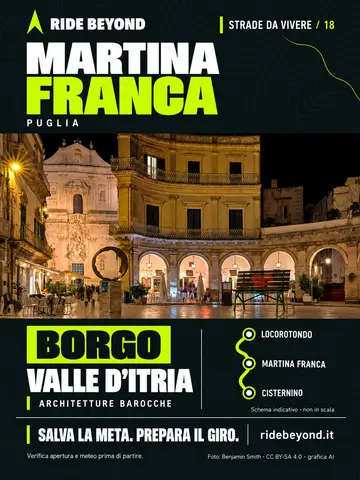 Grafica RIDE BEYOND · Martina Franca