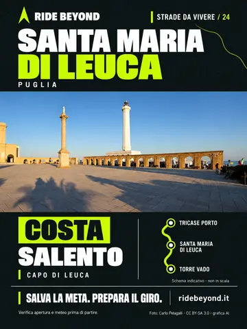 Grafica RIDE BEYOND · Santa Maria di Leuca