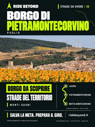 Grafica RIDE BEYOND · Pietramontecorvino