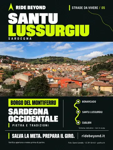 Grafica RIDE BEYOND · Santu Lussurgiu