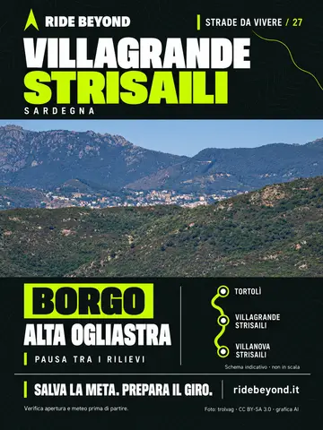 Grafica RIDE BEYOND · Villagrande Strisaili