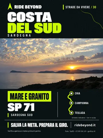 Grafica RIDE BEYOND · Costa del Sud
