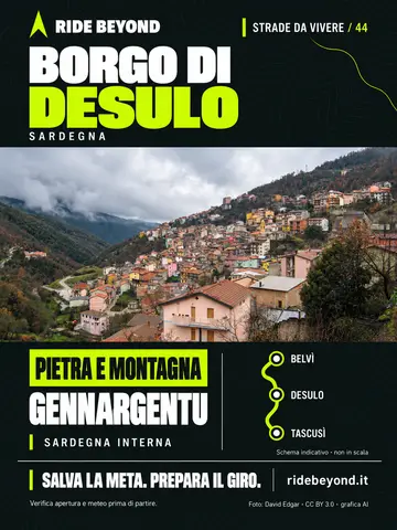 Grafica RIDE BEYOND · Desulo