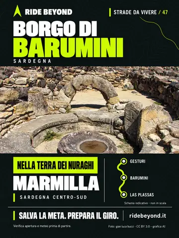 Grafica RIDE BEYOND · Barumini