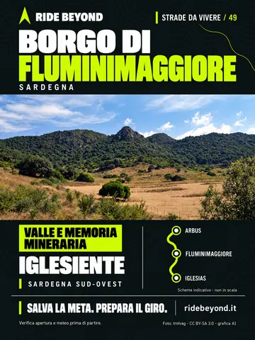 Grafica RIDE BEYOND · Fluminimaggiore