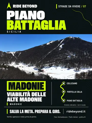 Grafica RIDE BEYOND · Piano Battaglia